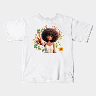 Anime Girl Kids T-Shirt